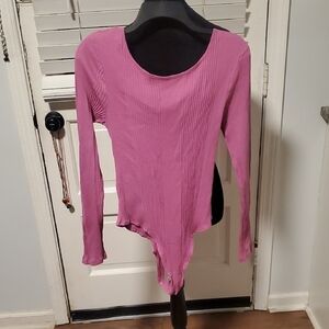 Urban Rebels Pink Long Sleeve Women's Top